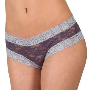 Two Tone Gray Candies Cheeky Lace Panties